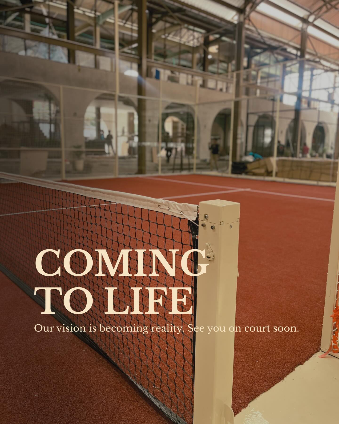 Coming to Life — our courts under construction